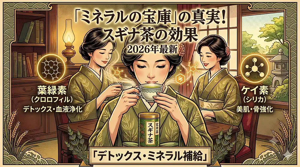 スギナ茶の凄すぎる効能から副作用、美味しい作り方まで専門家が徹底解説