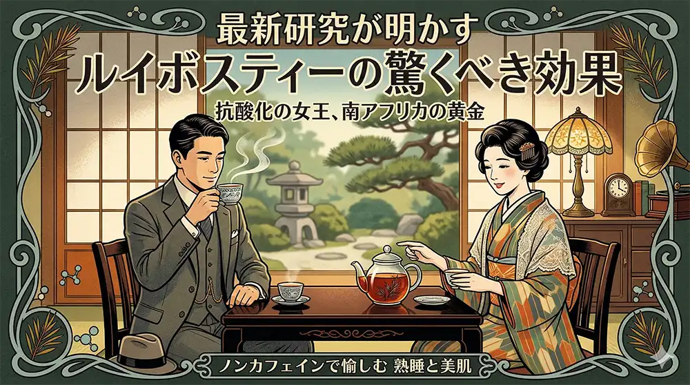 「抗酸化の女王」ルイボスティー